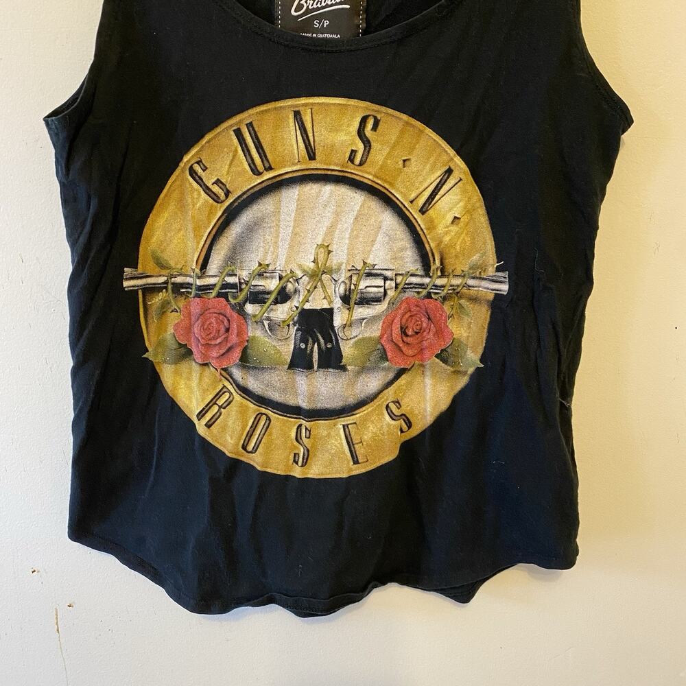 Bravado Guns And Roses Muscle Tank Top Size Small Bon Jovi Band Tee Rock Metal - Picture 4 of 7